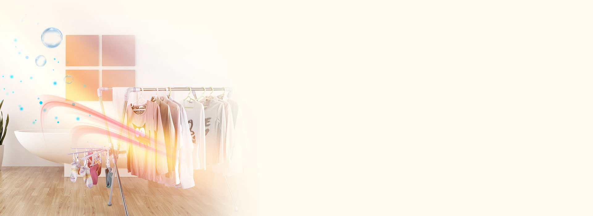 炎暑盛夏， 赶走热气 盛夏时节使用换气...