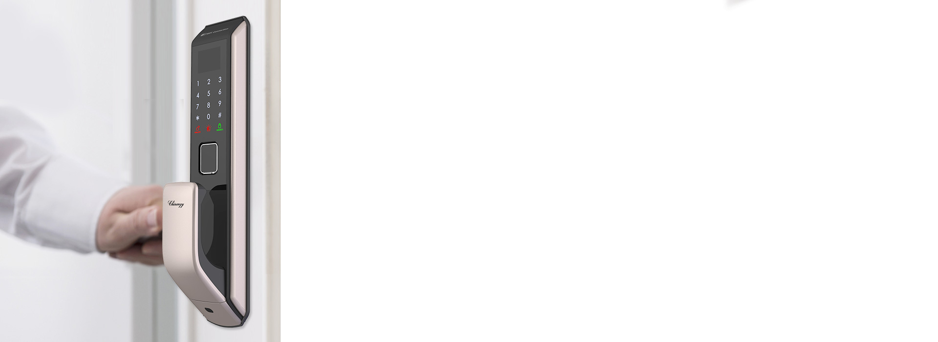 时尚的推拉式智能锁 888集团智能锁LOCK...