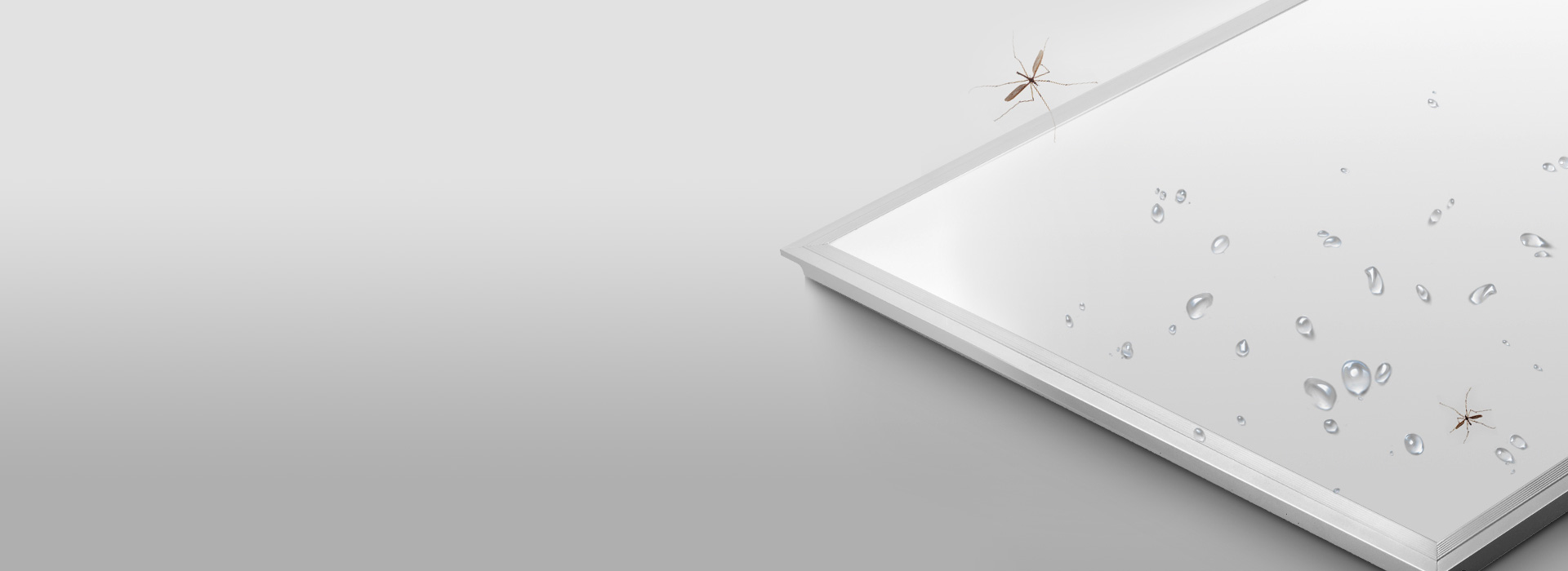 全密封一体化的结构设计 888集团平板灯PB...