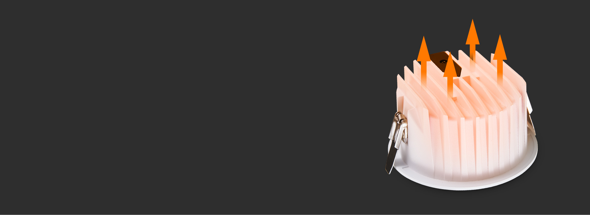 散热高效，更加经久耐用 888集团照明筒灯T...