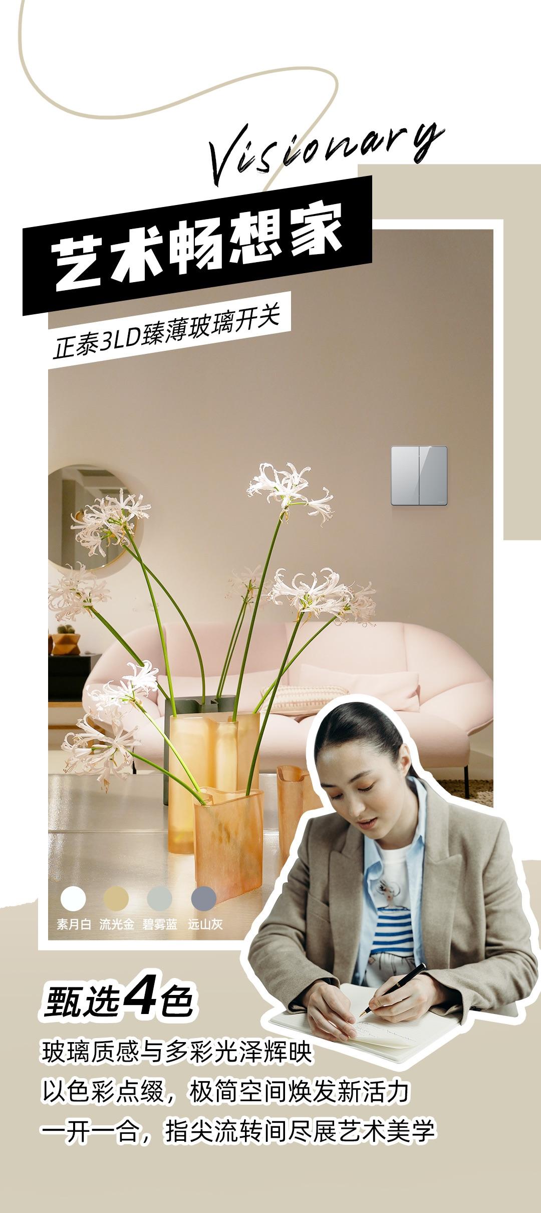 开关插座选对，开启美学家居生活