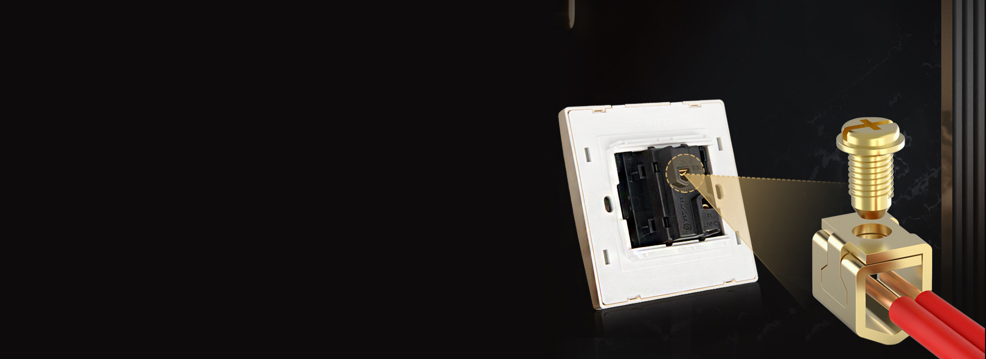 U型接线，方便多一点 U型接线柱，4m...