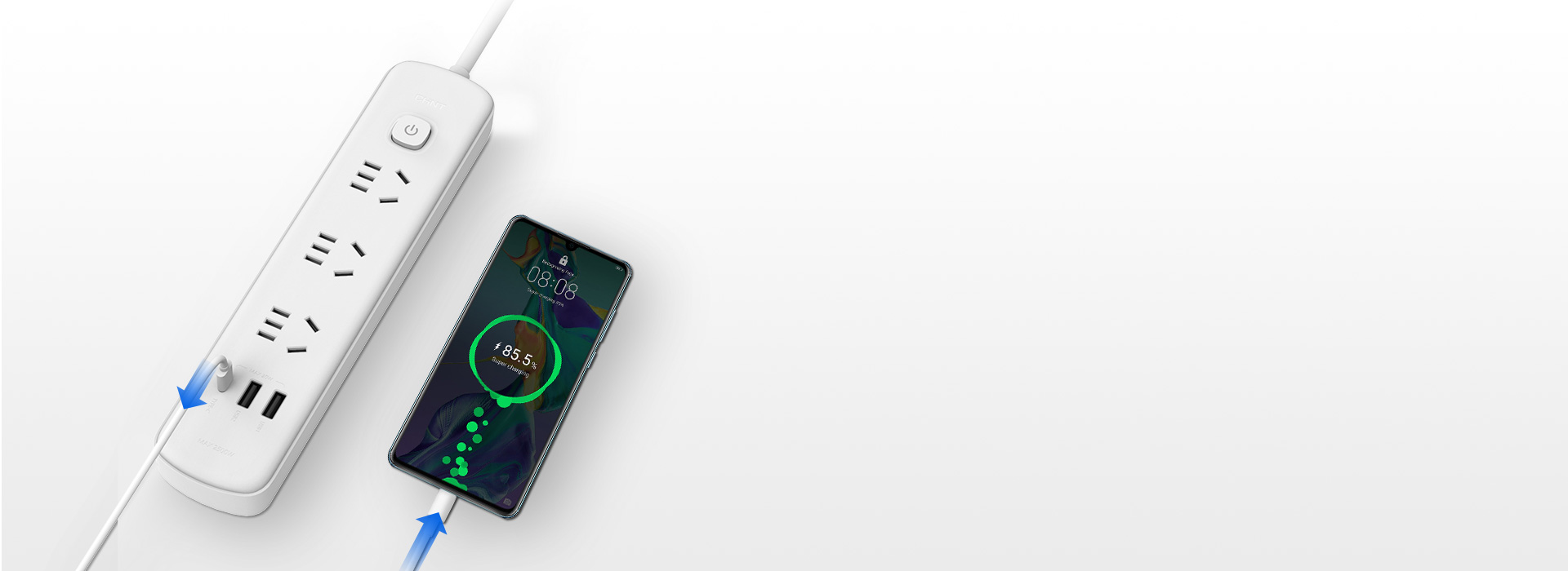 充电不需久等 20W大功率插线板，手机...