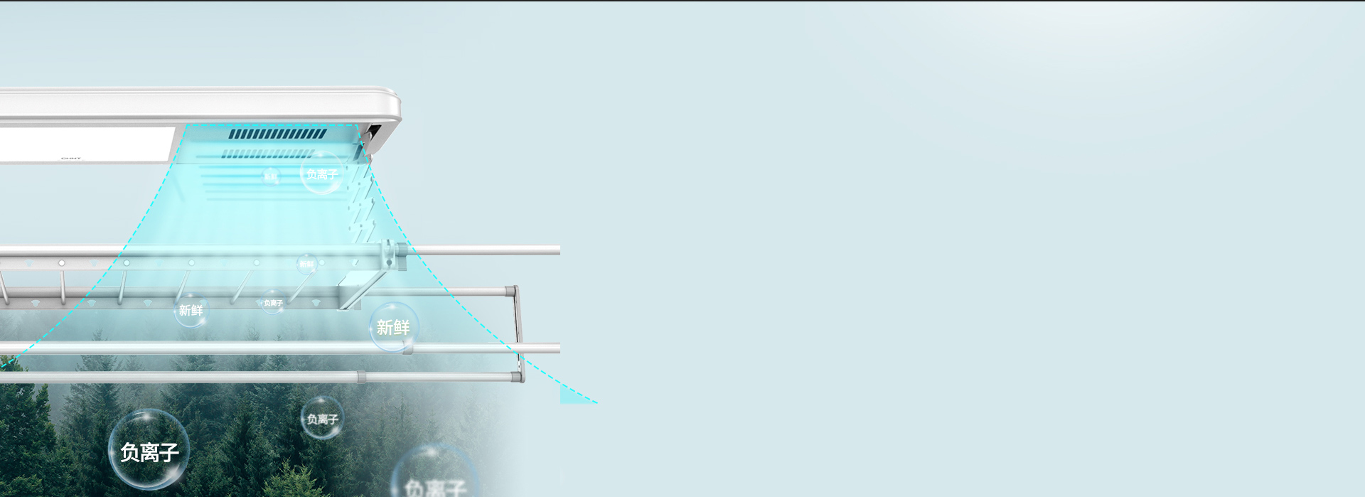 负离子净化阳台，呼吸清新空气 888集团NE...