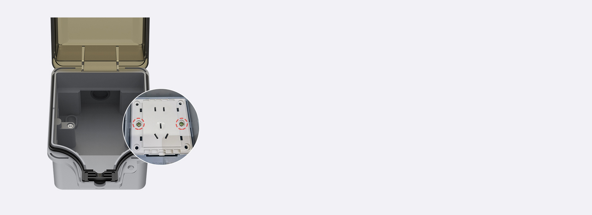 一体式结构，安装便利，无需拆卸 安装开...