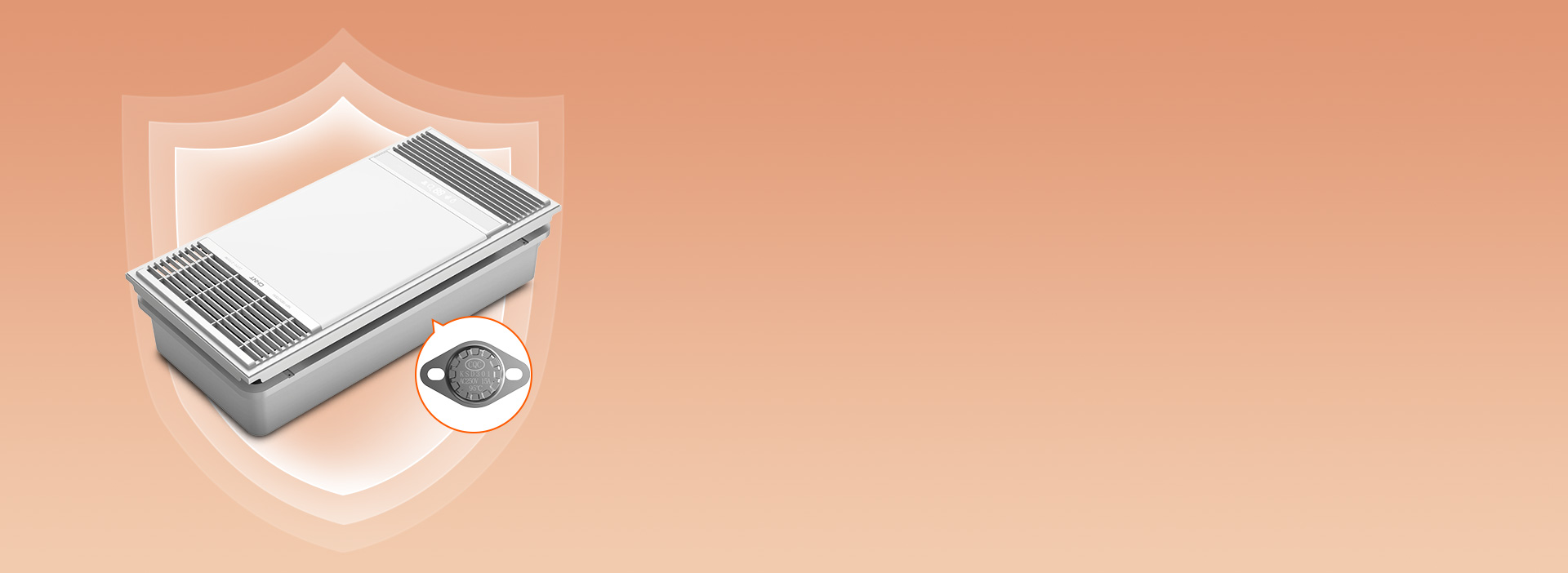 过热保护，为安全加一道屏障 内置105...