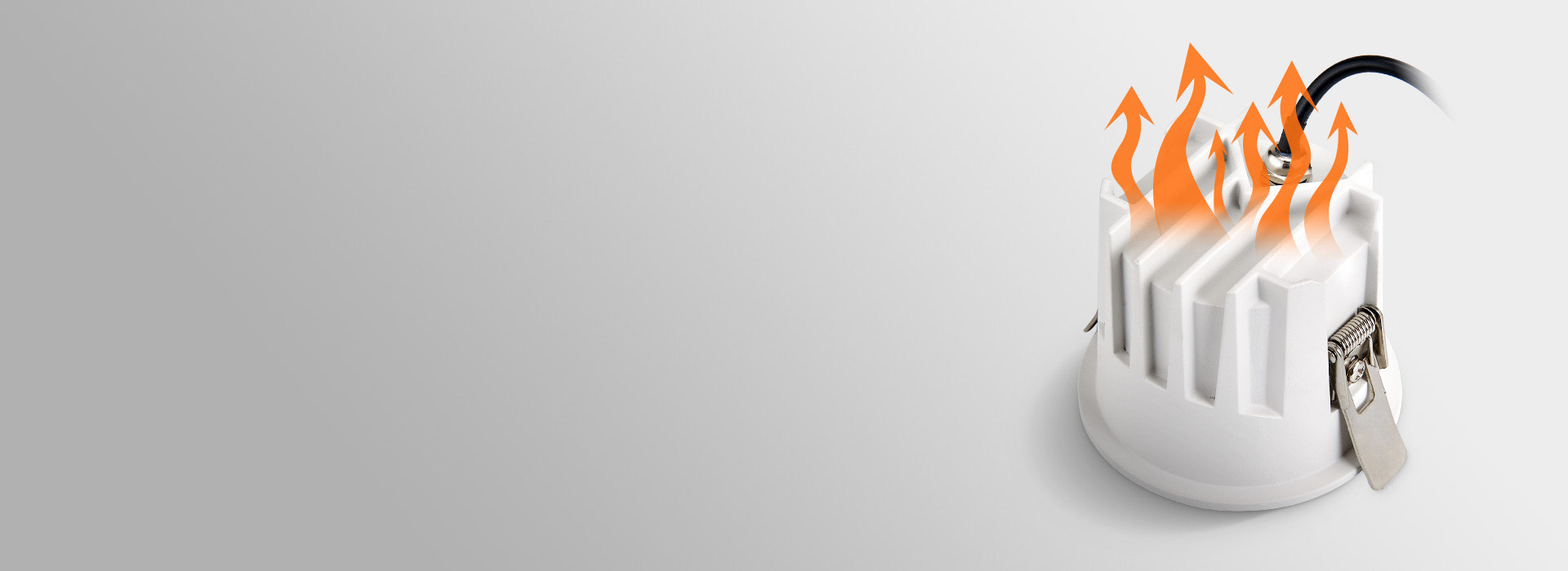 高效散热保障寿命 全铝结构一体成型灯体...