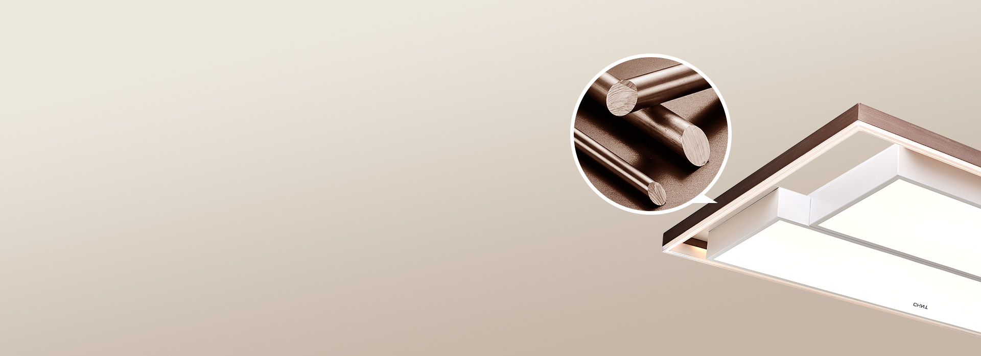 磨砂质感边框 边框采用精工铝材，糅合磨...