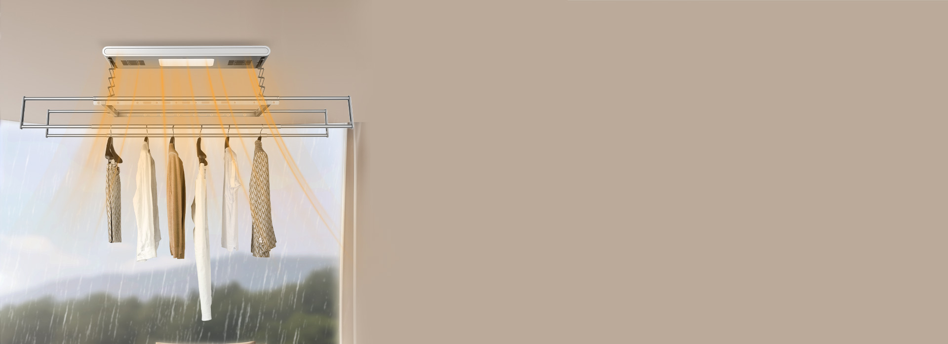 衣物速干，再也不怕梅雨季 PTC快速制...