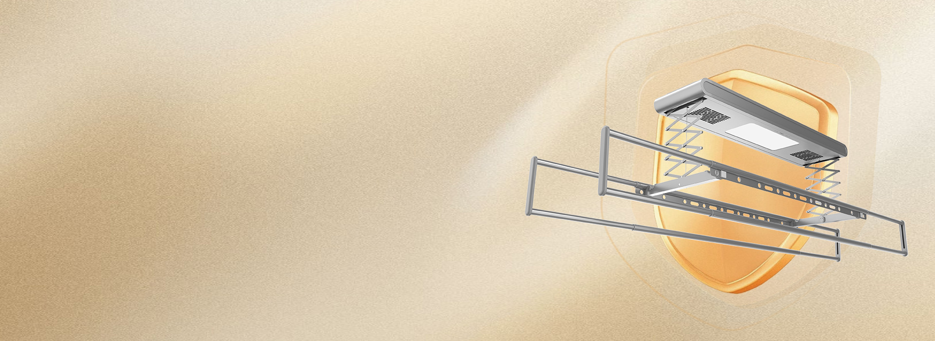 贴心技术保护，晾晒安全方便 智能技术加...