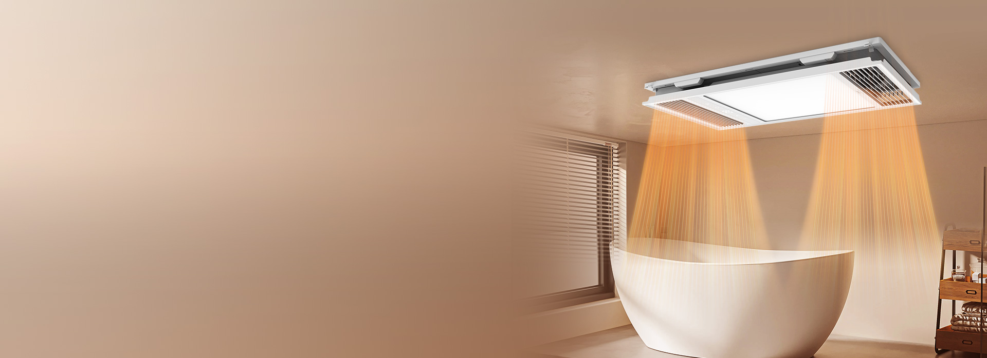 感受【瀑布式】暖流 出风口尺寸升级至2...